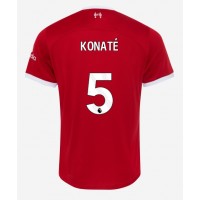 Billiga Liverpool Ibrahima Konate #5 Hemma fotbollskläder 2023-24 Kortärmad